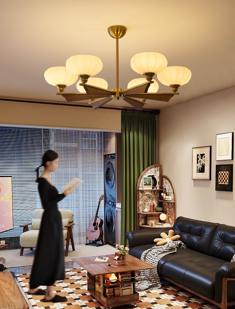 elara-bloom-chandelier-anzaz-Walnut Color & Gold & White-3