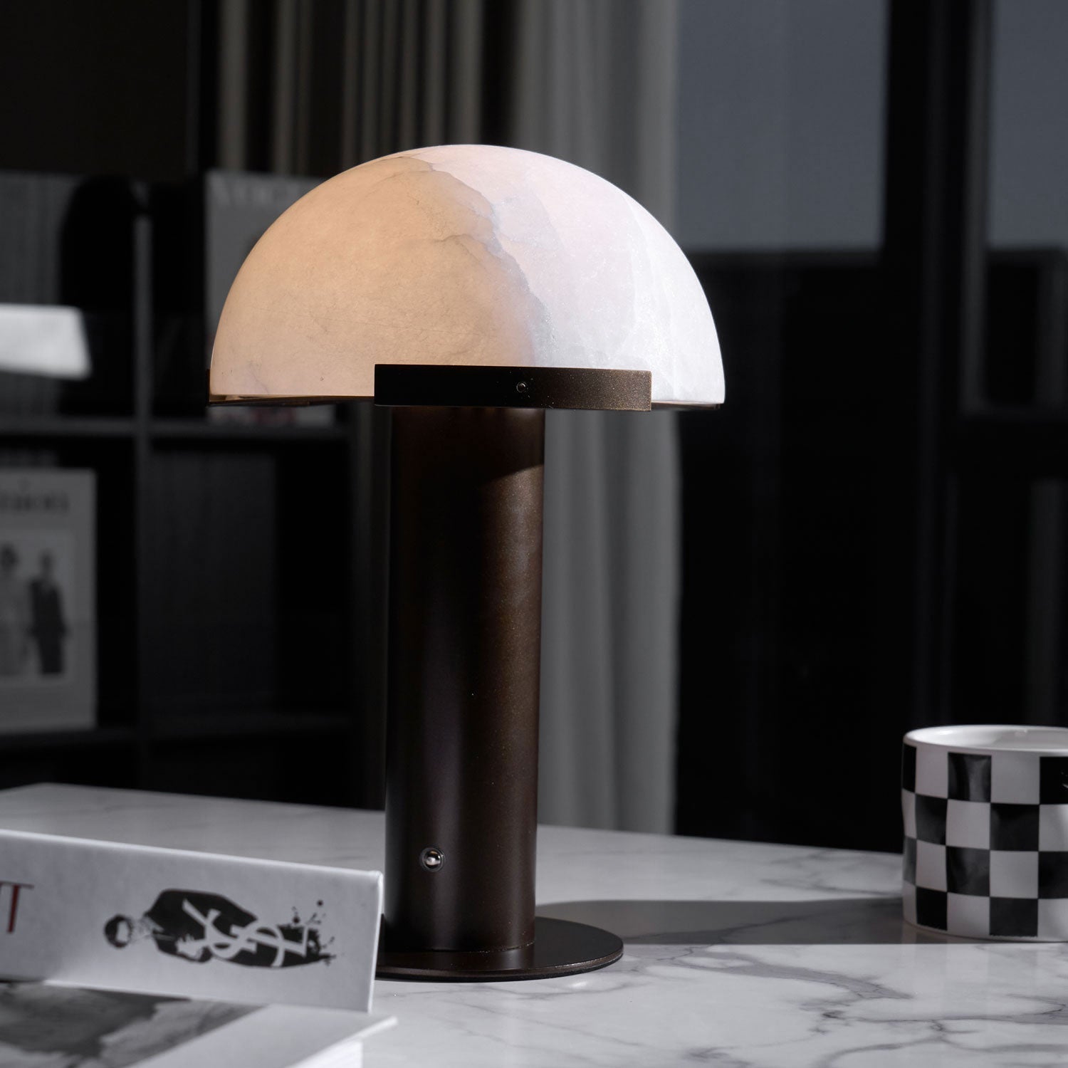 elegance-alabaster-table-lamp-anzaz-Gold & White Glass-3