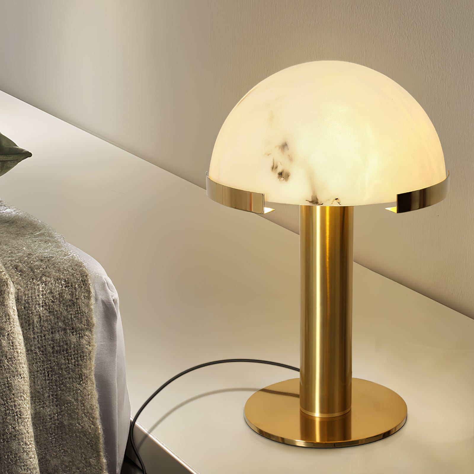 elegance-alabaster-table-lamp-anzaz-Gold & White Glass-2
