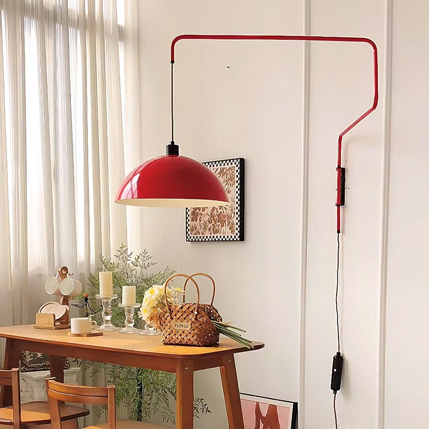 elio-plug-inwall-lamp-anzaz-Red (Black Cable)-2