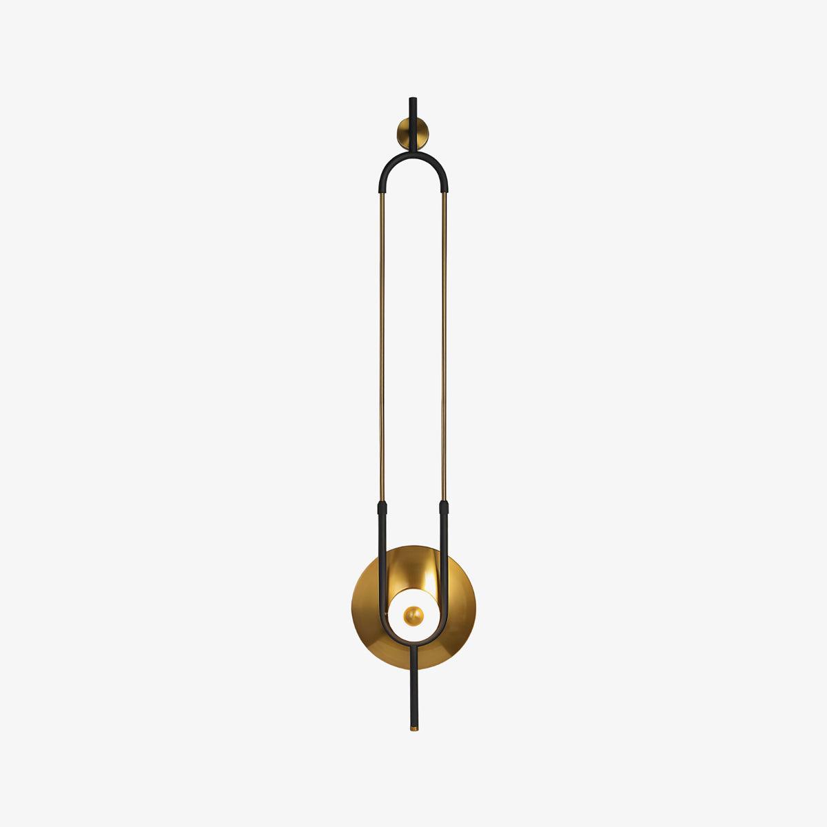 ellipse-ring-marble-wall-light-anzaz-Gold & White-1