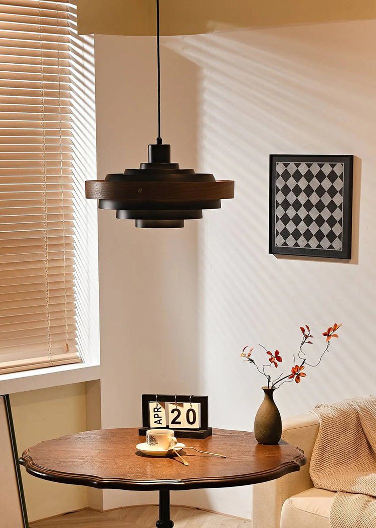 elric-pendant-light-anzaz-White & Wood color-2