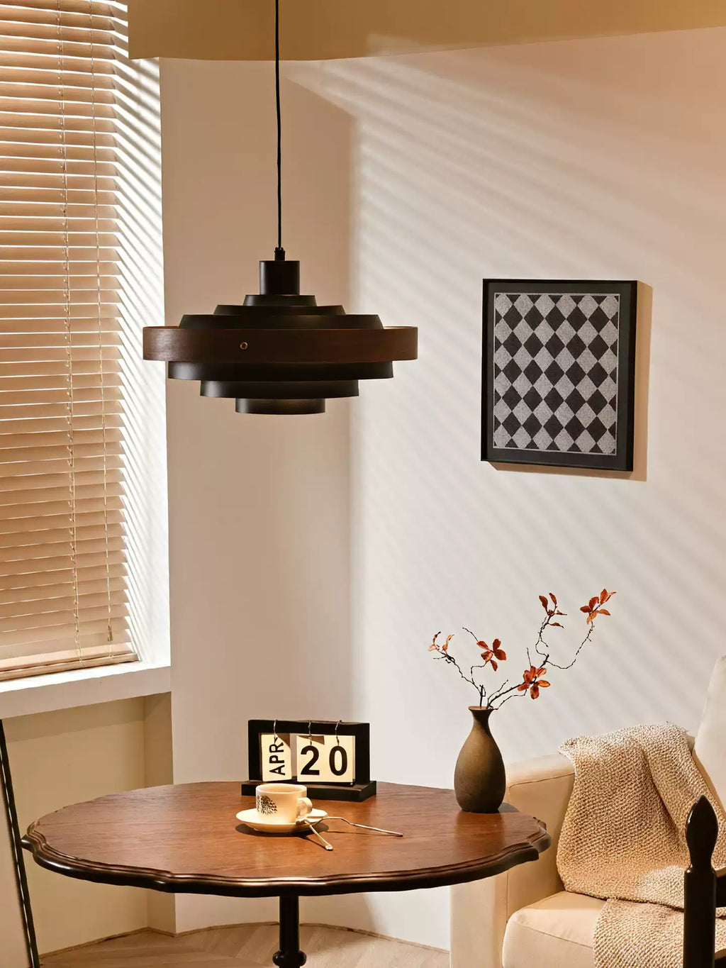 elric-pendant-light-anzaz-White & Wood color-4