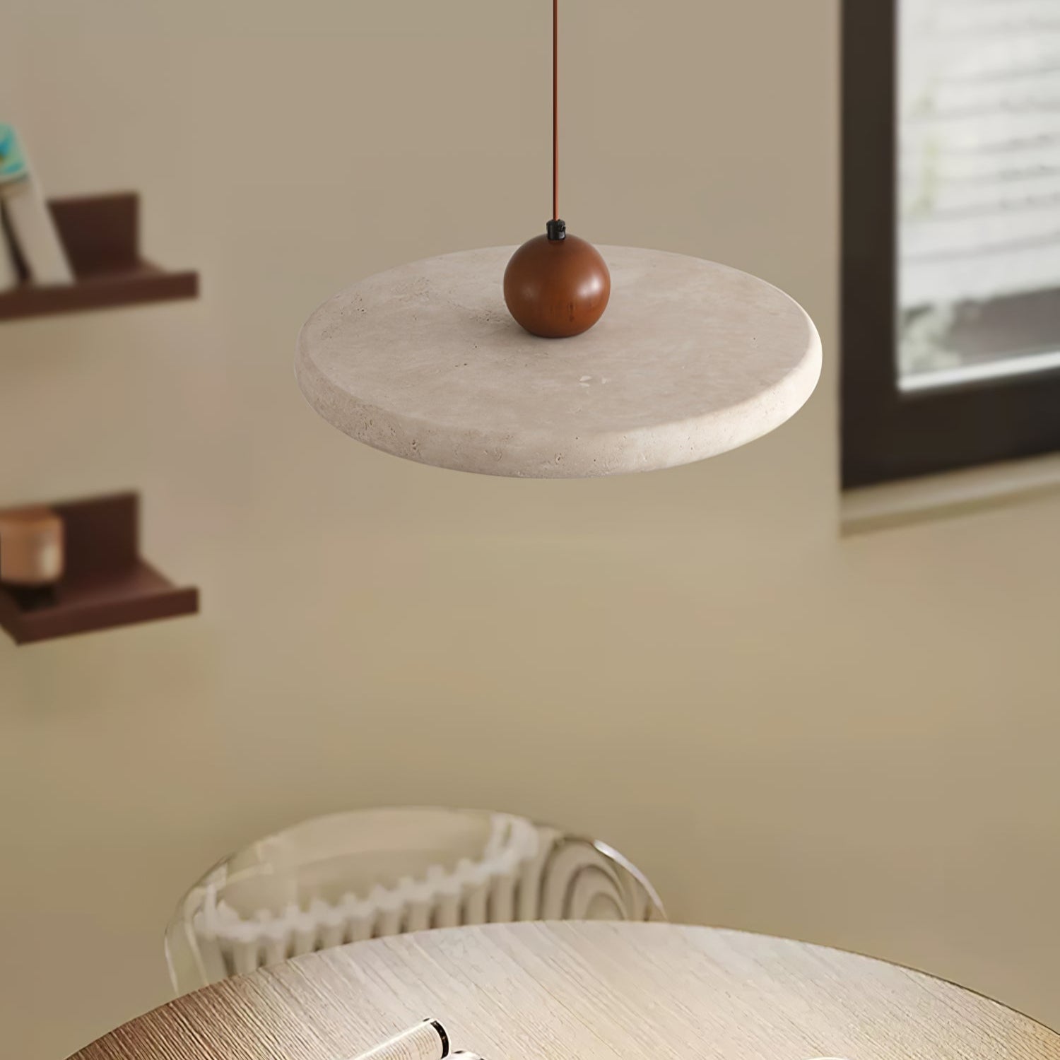 elvora-pendant-lamp-anzaz-Walnut Color & Yellow Travertine-2