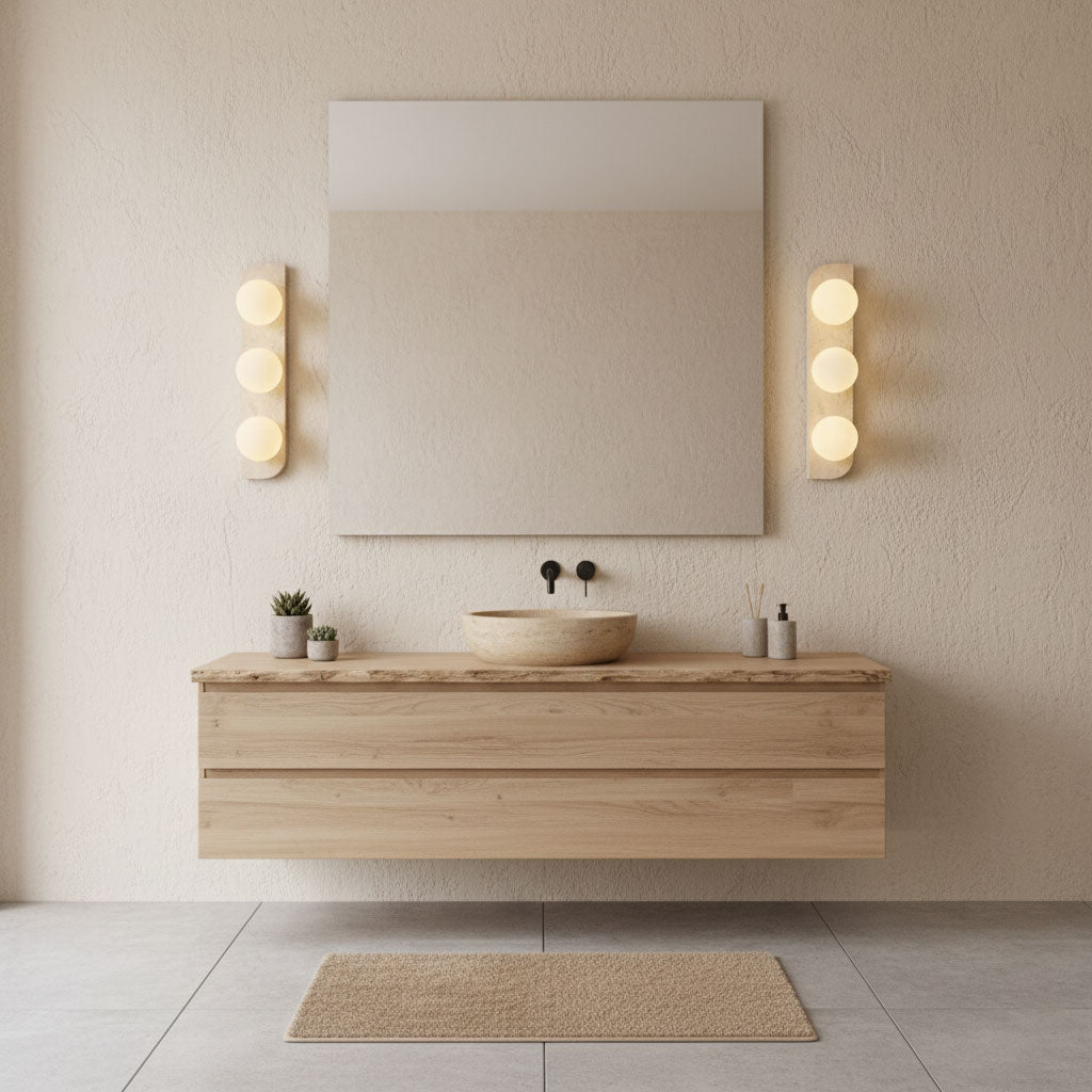 elysian-travertine-wall-light-anzaz-Yellow Travertine & White-2