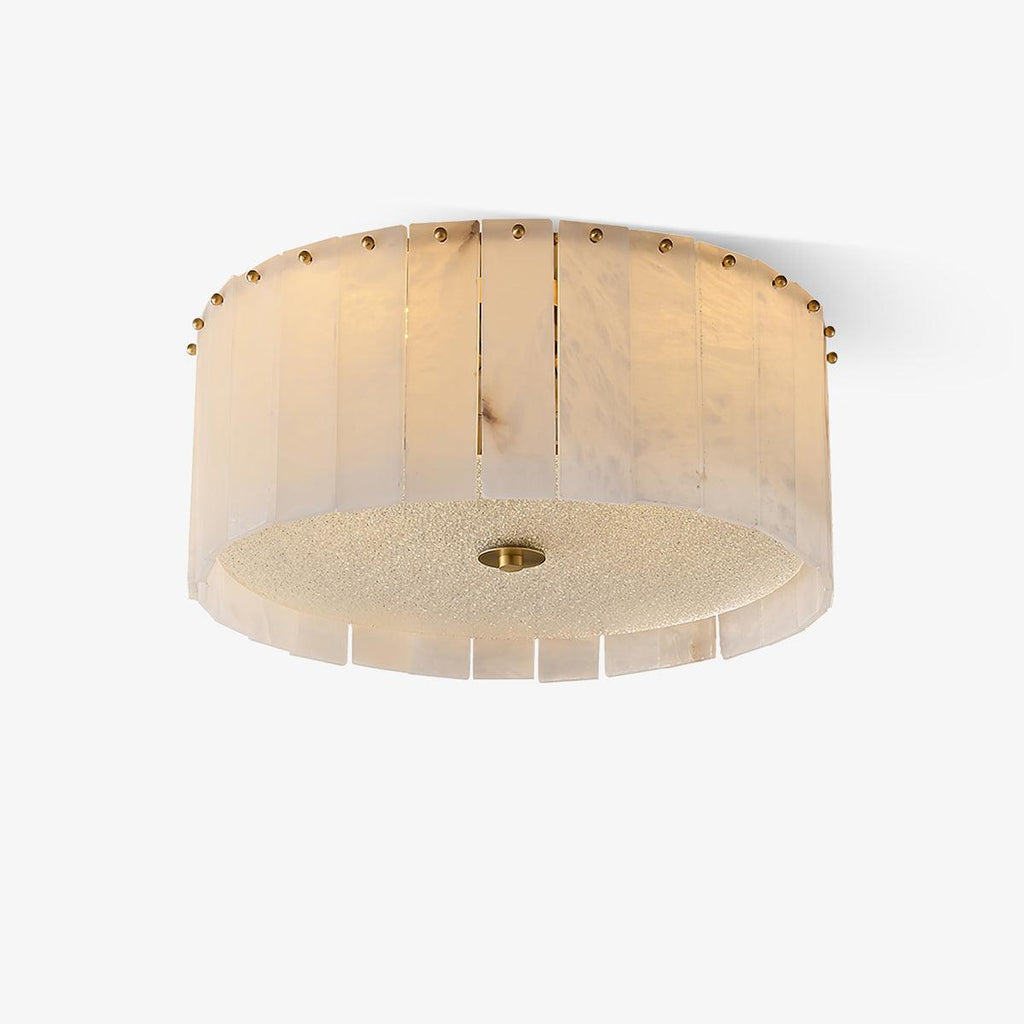 elysian-alabaster-ceiling-lamp-anzaz-Brass & White-1