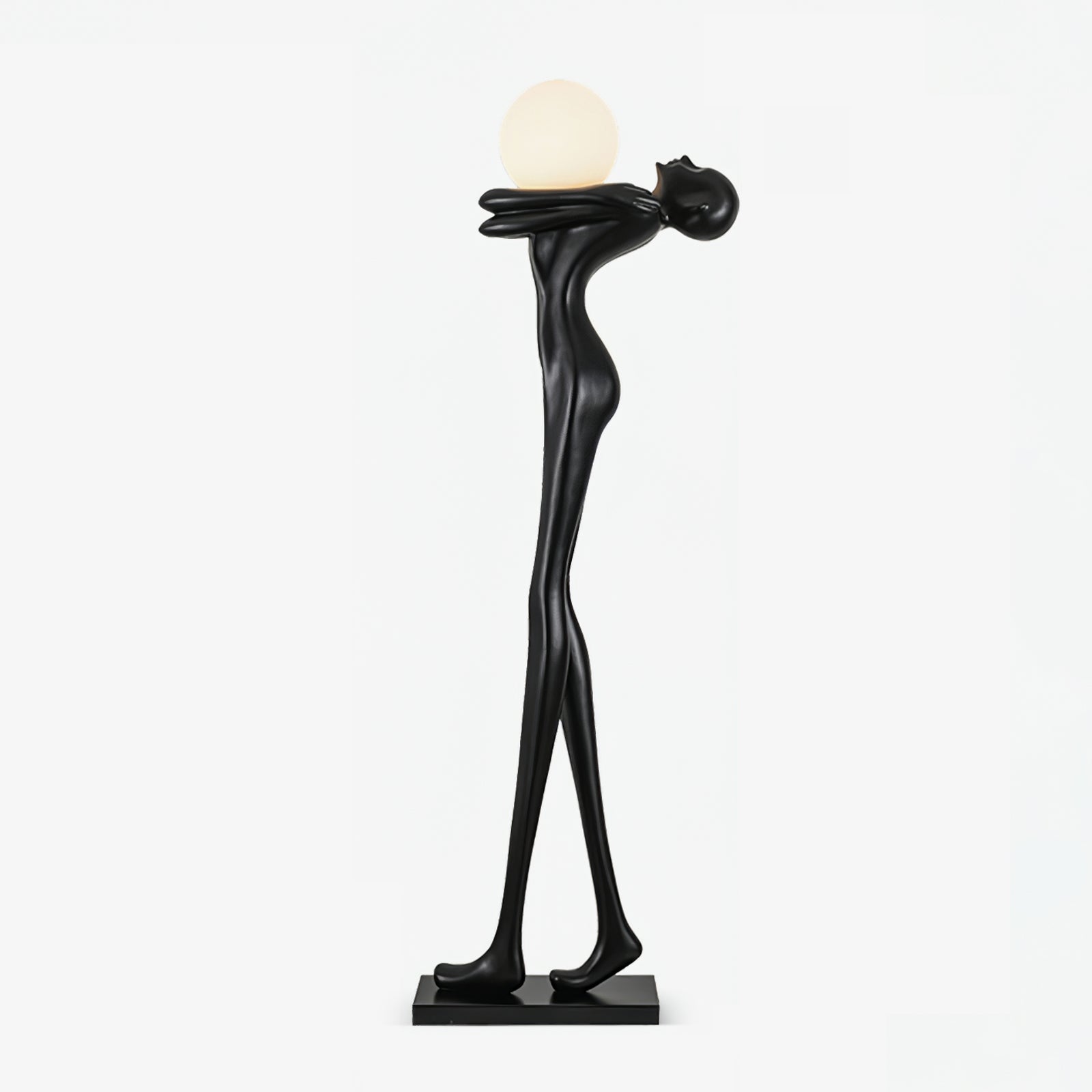 embrace-ball-sculpture-floor-lamp-anzaz-Black & White-1