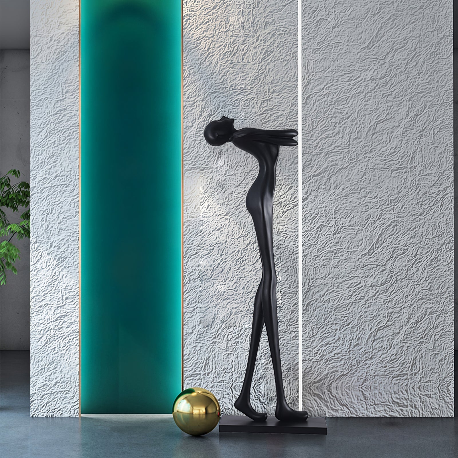 embrace-ball-sculpture-floor-lamp-anzaz-Black & White-7