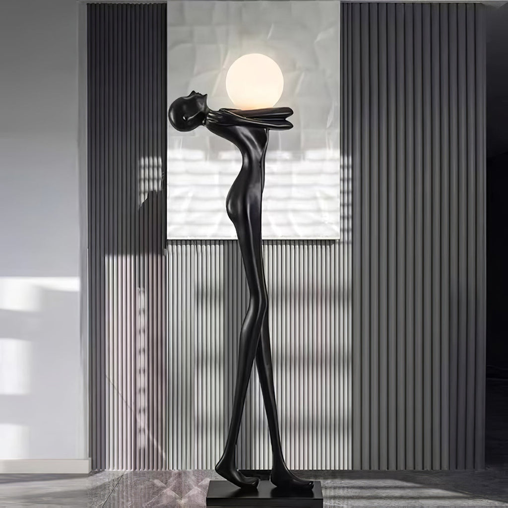 embrace-ball-sculpture-floor-lamp-anzaz-Black & White-2