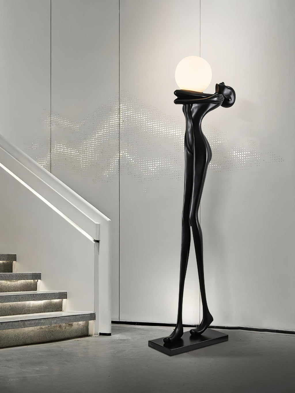 embrace-ball-sculpture-floor-lamp-anzaz-Black & White-4
