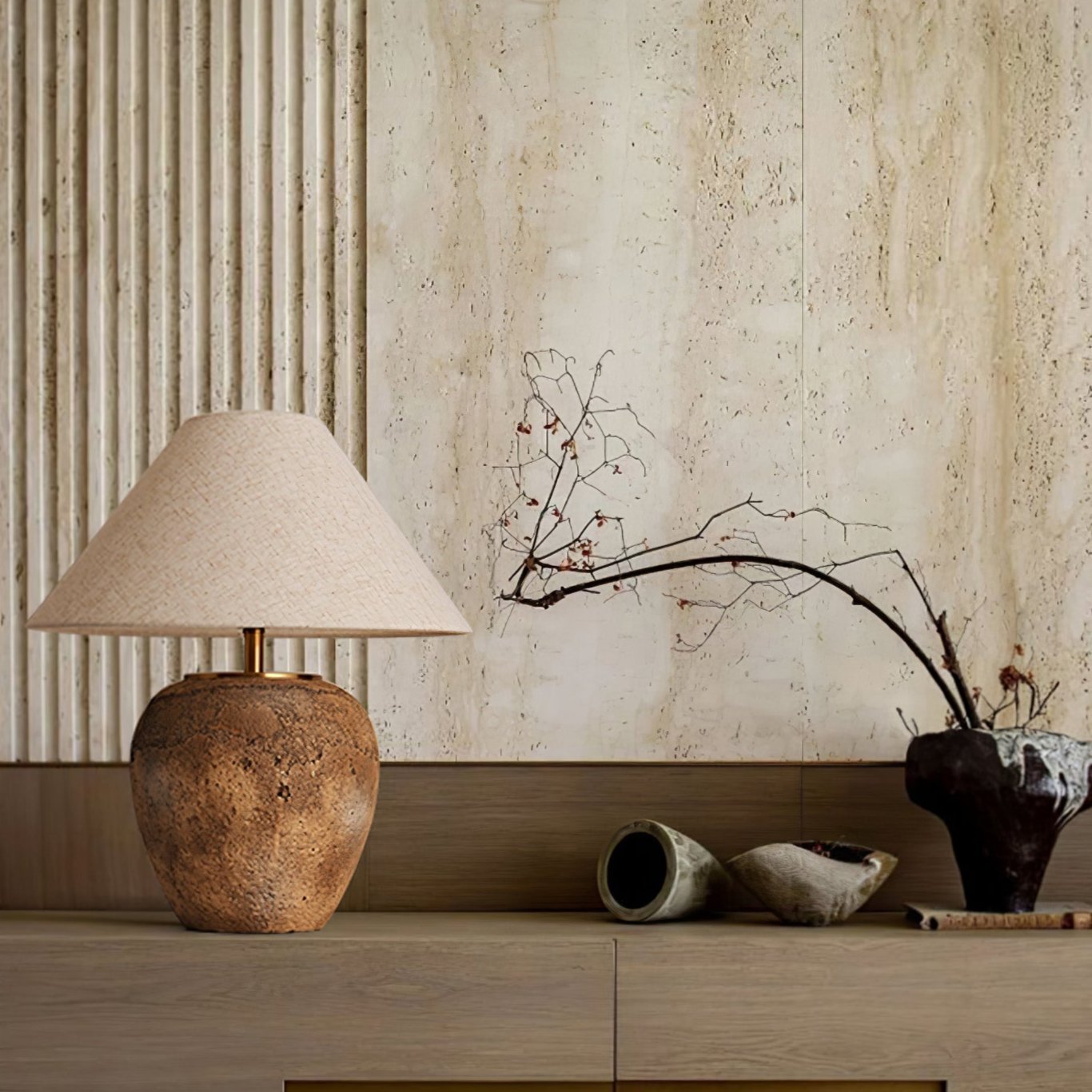 emery-terra-table-lamp-anzaz-Weathered ceramic & White-4