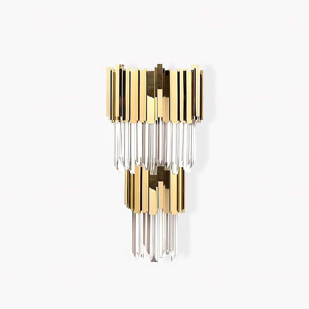 empire-wall-lamp-anzaz-Gold & Clear-1