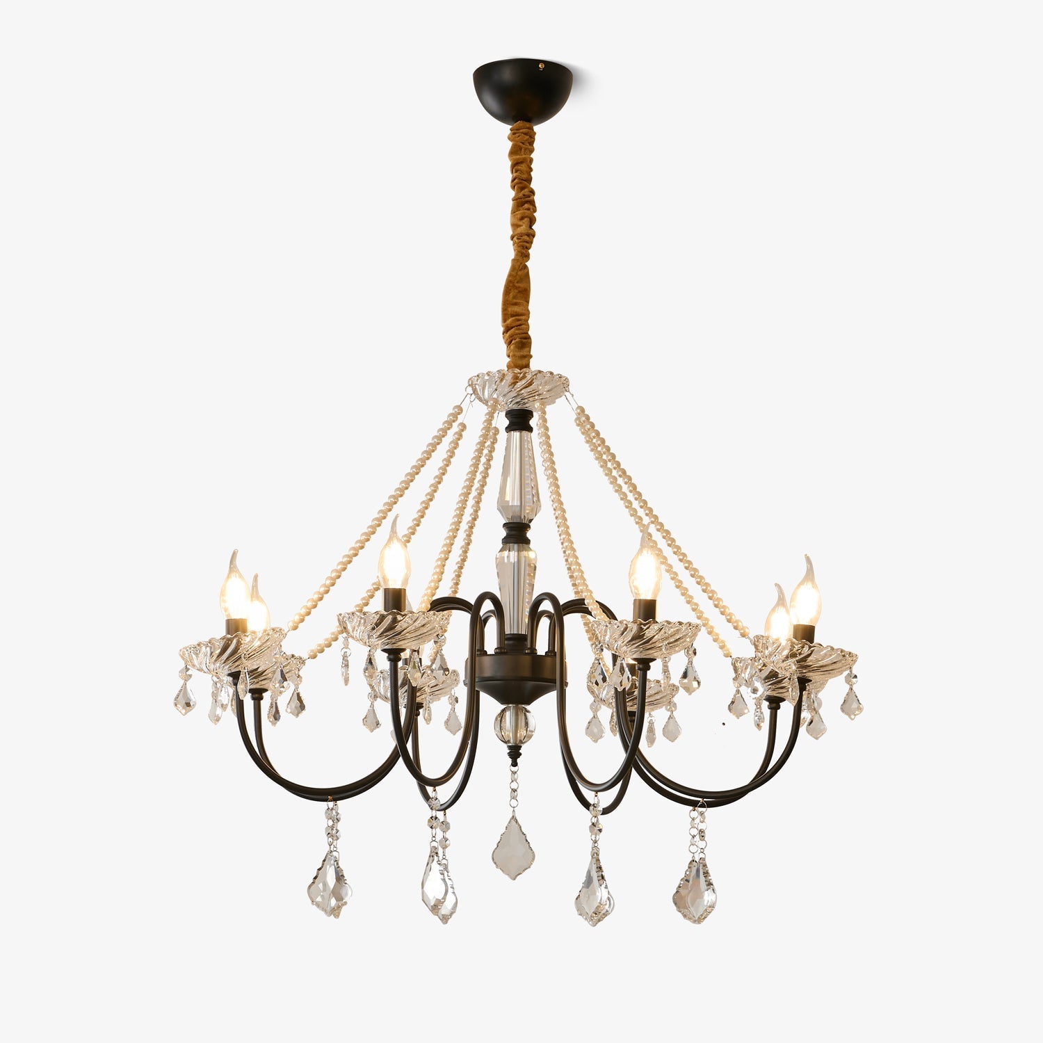 empress-crystal-chandelier-anzaz-Black & Clear-1