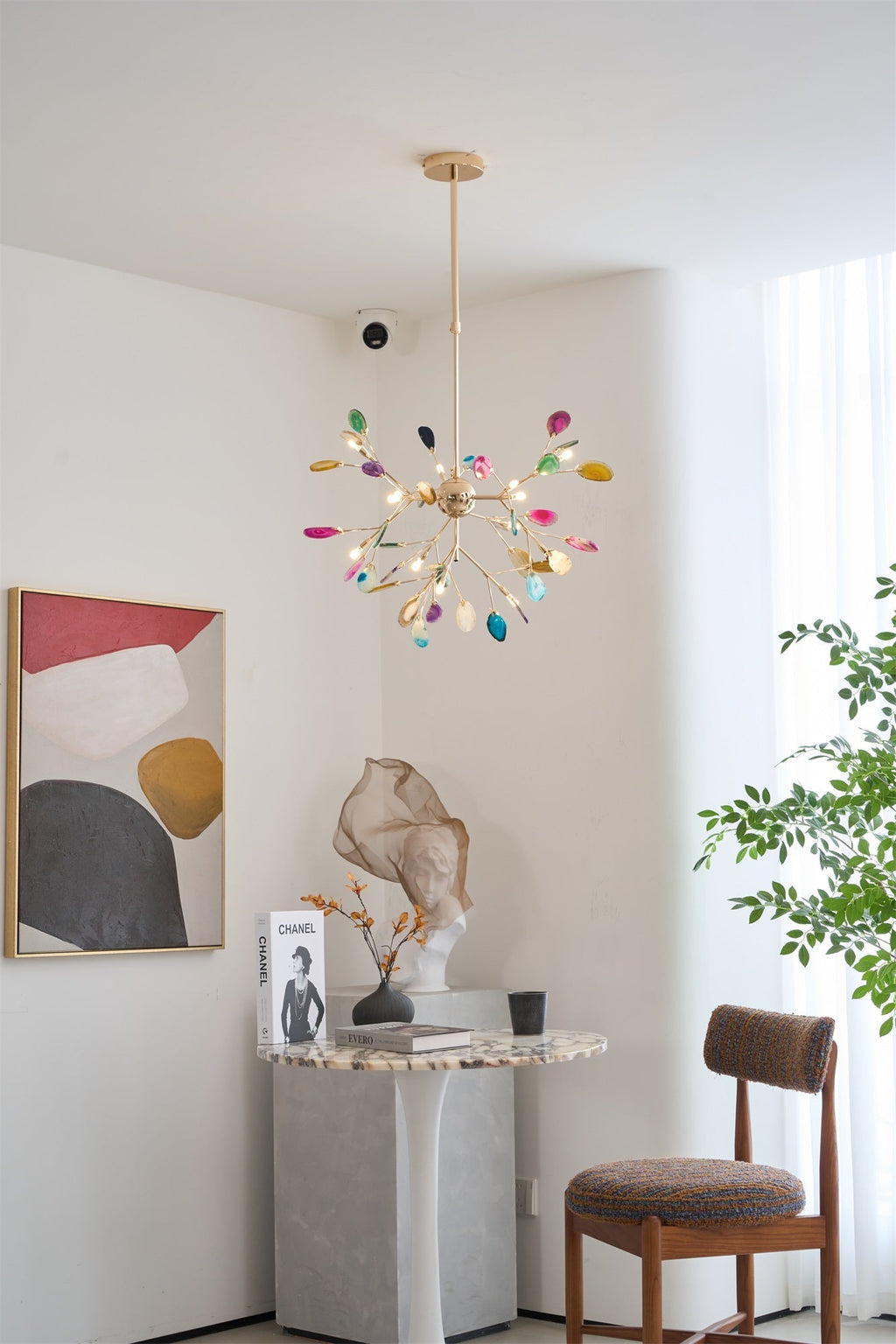 agate-flake-chandelier-anzaz-Yellow-8