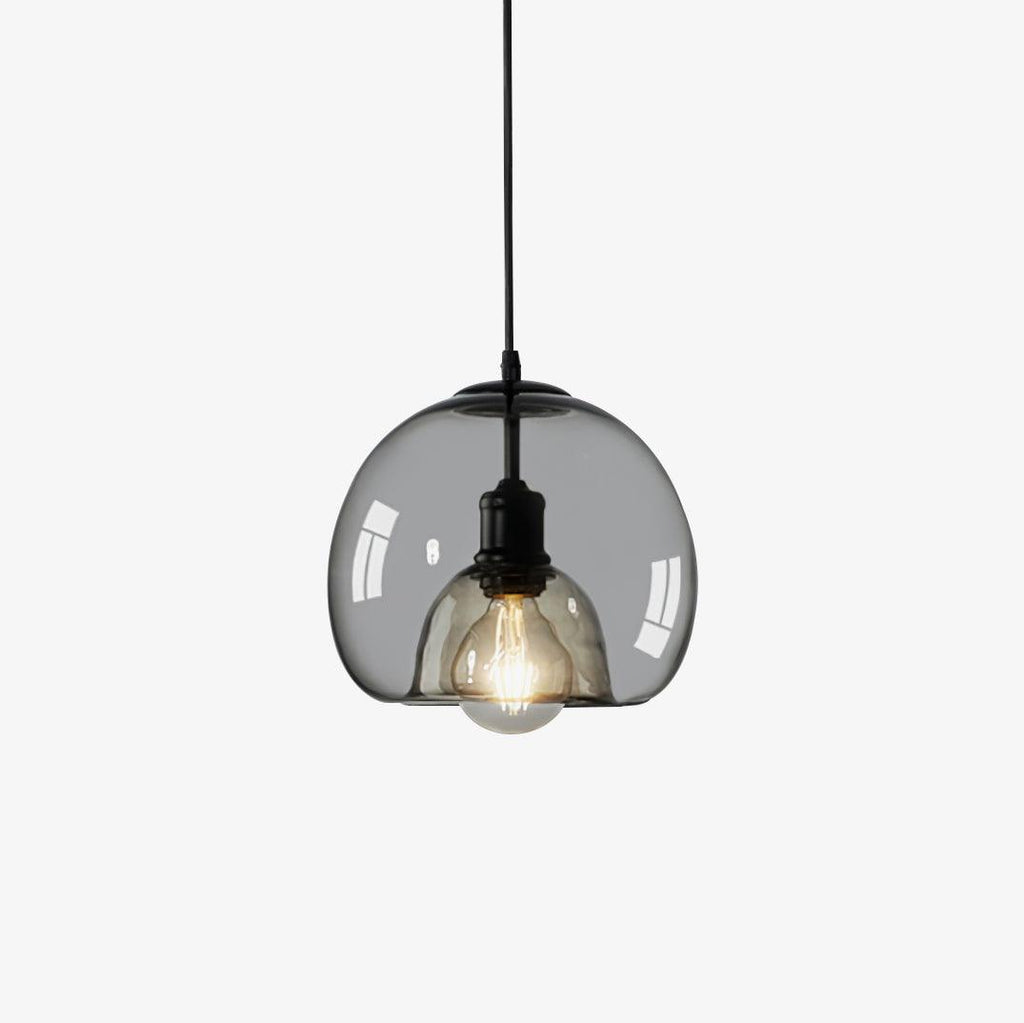 pearl-essence-pendant-lamp-anzaz-Black & Smoke grey-1