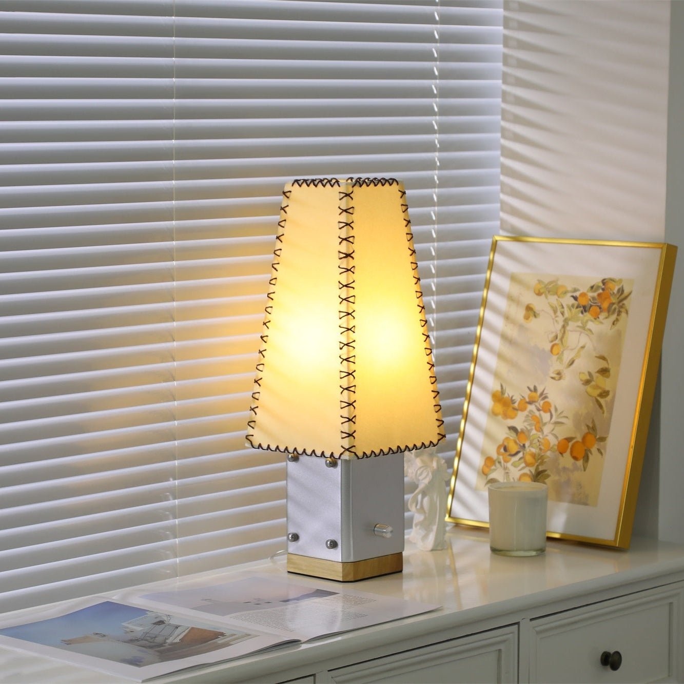 estela-table-lamp-anzaz-Sliver & Beige-3