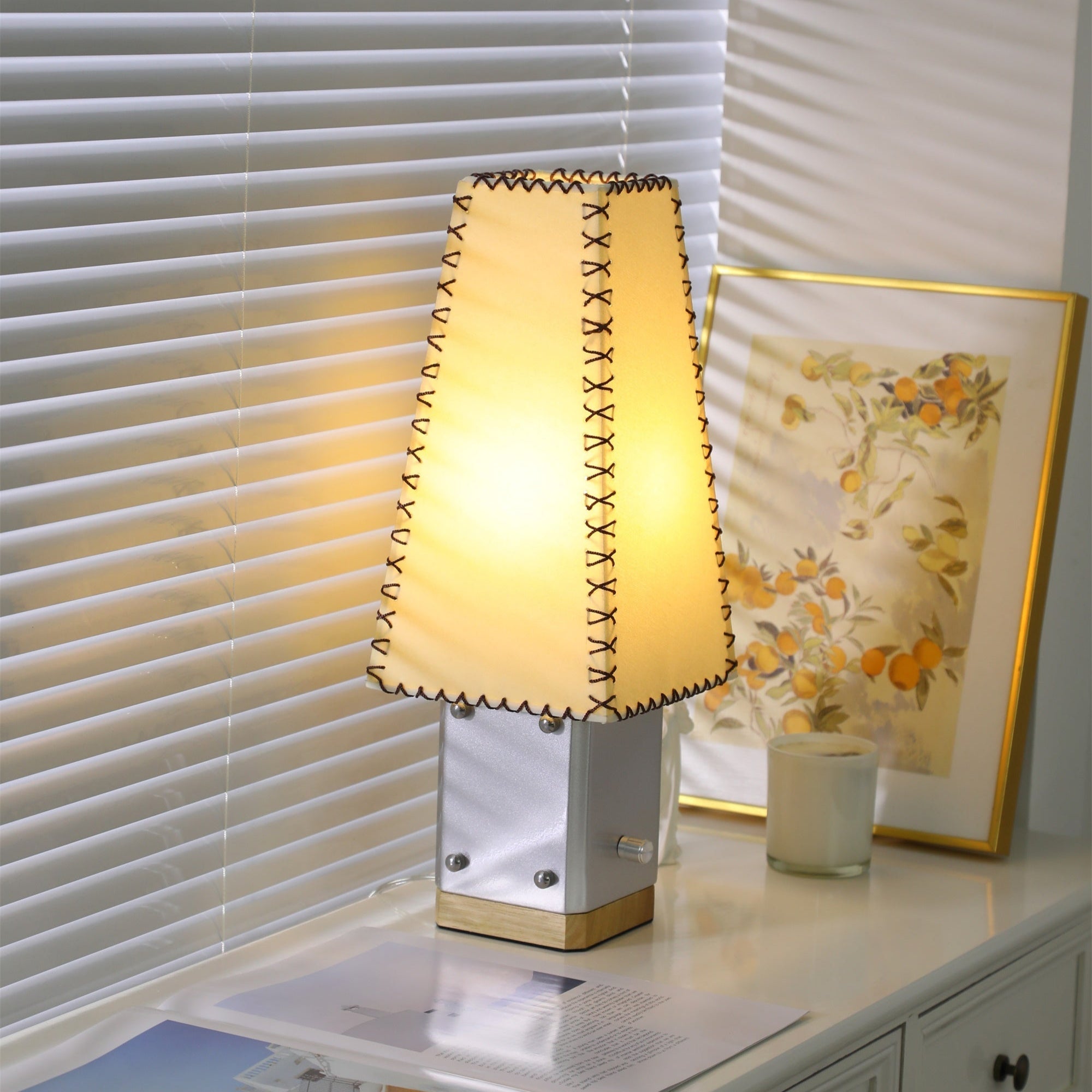 estela-table-lamp-anzaz-Sliver & Beige-4
