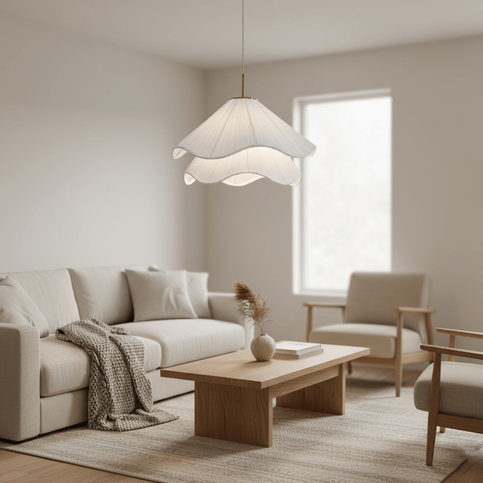 ethereal-bloom-pendant-light-anzaz-Gold & White-3