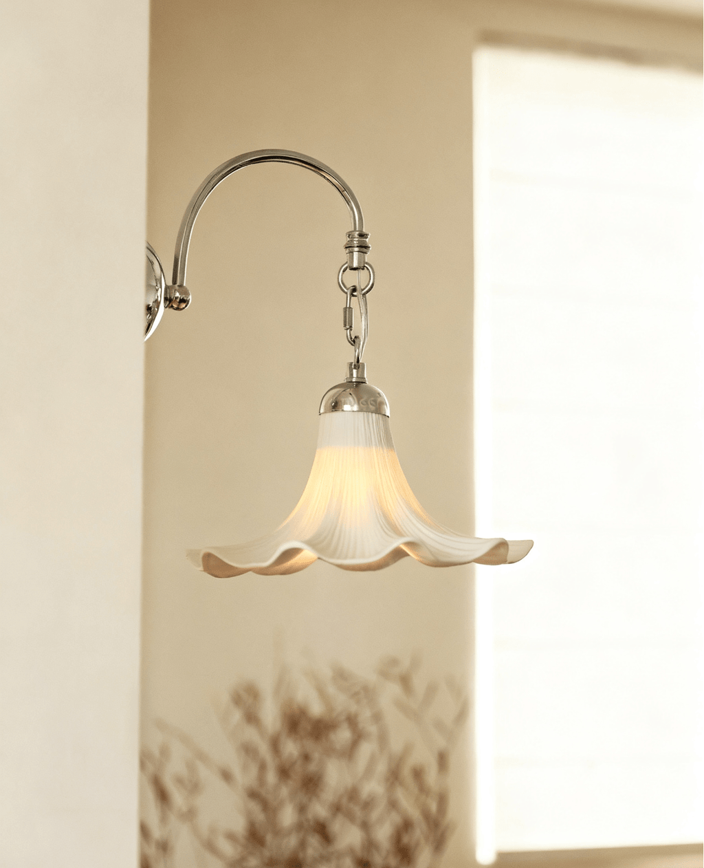 ethereal-petal-wall-sconce-anzaz-Chrome & White-2