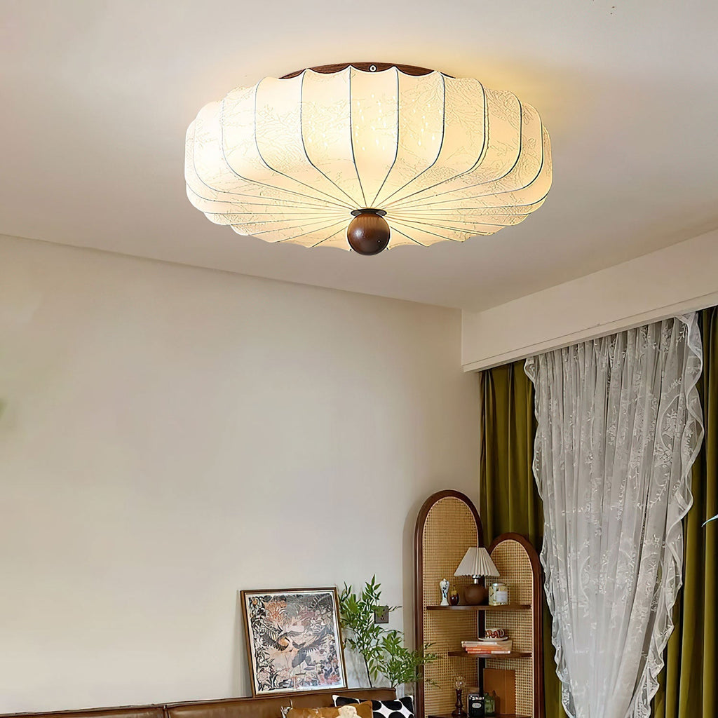 evelune-petal-ceiling-light-anzaz-Walnut color & Beige-2