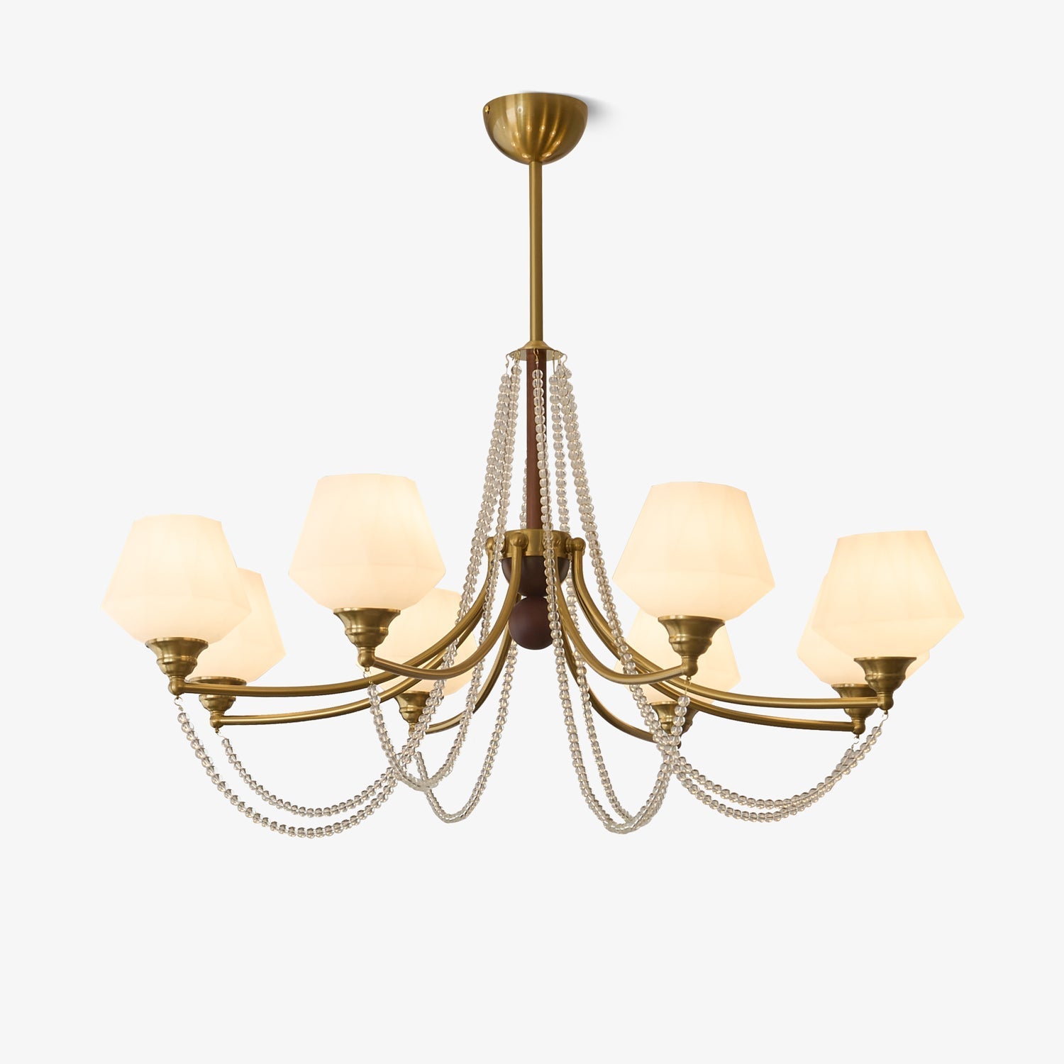 evora-chandelier-anzaz-Walnut Color & Gold & White-1