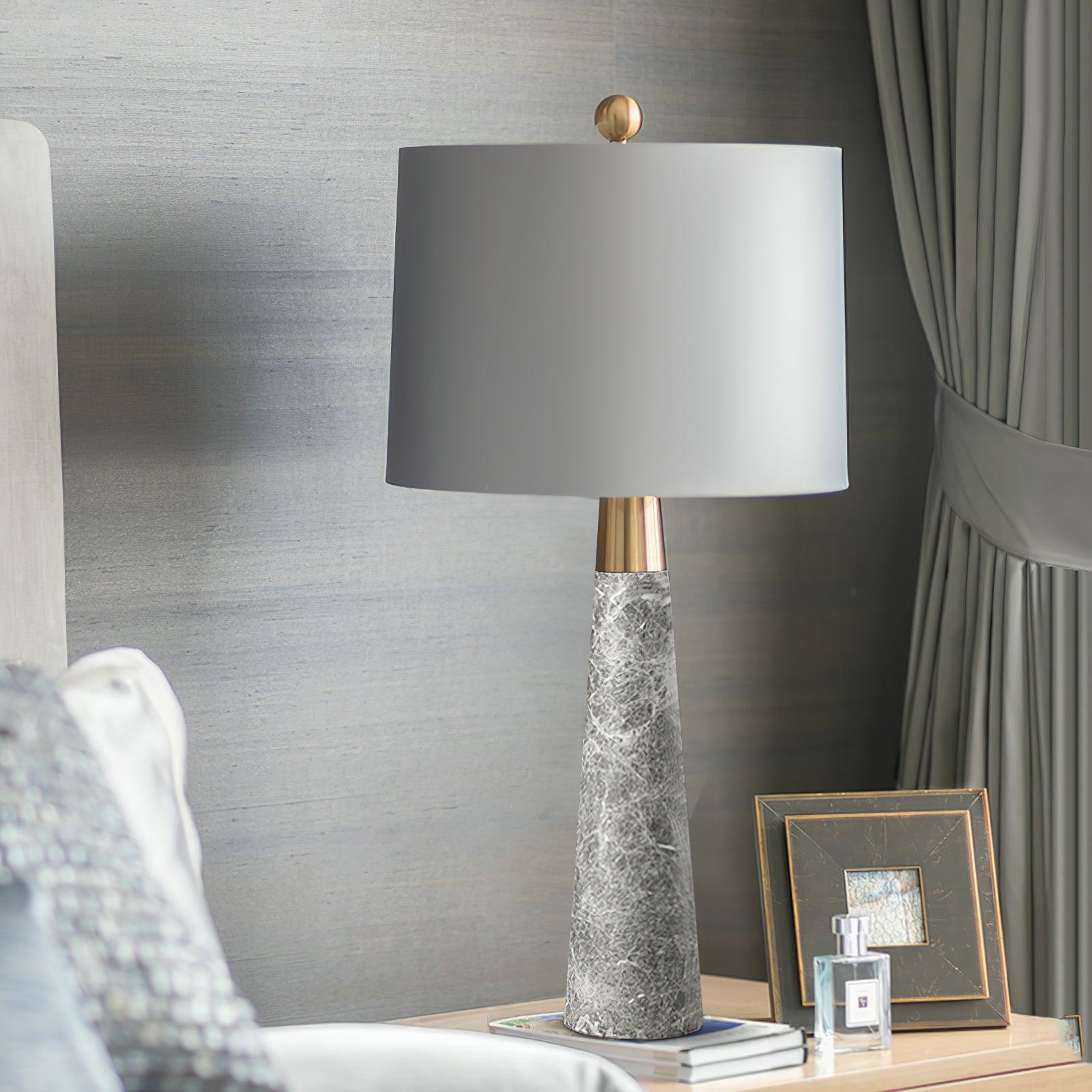 expino-table-lamp-anzaz-Gold & Grey-2