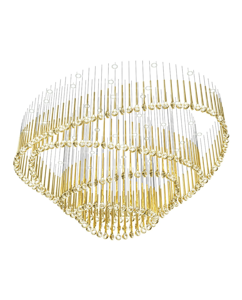 eyelet-chandelier-anzaz-Gold（ No Ceiling Plate）-6