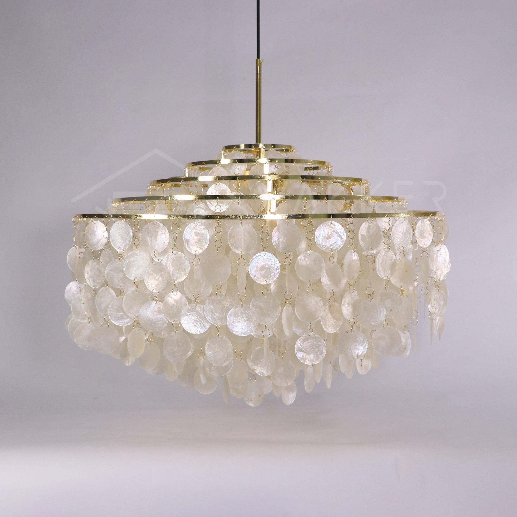 shell-pendant-lamp-anzaz-Gold & White-12