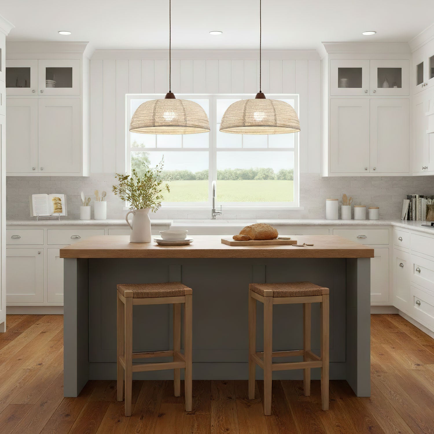 wood-and-fabric-series-pendant-lamp-anzaz-Walnut wood color & White-2
