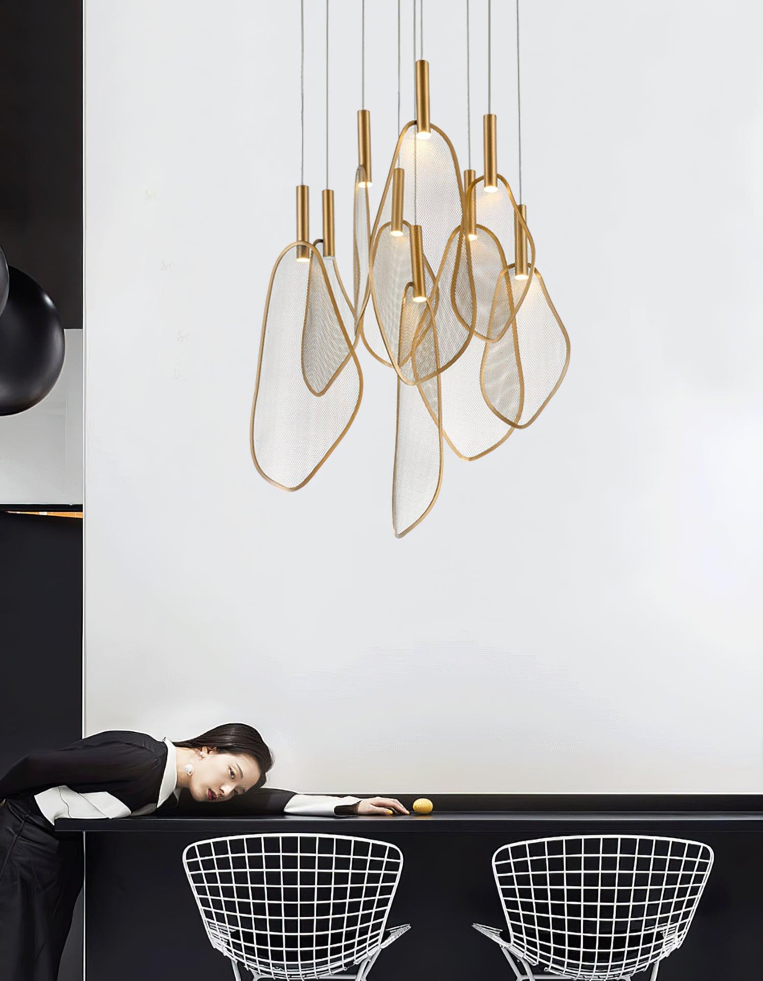 fan-shape-pendant-light-anzaz-Gold-3
