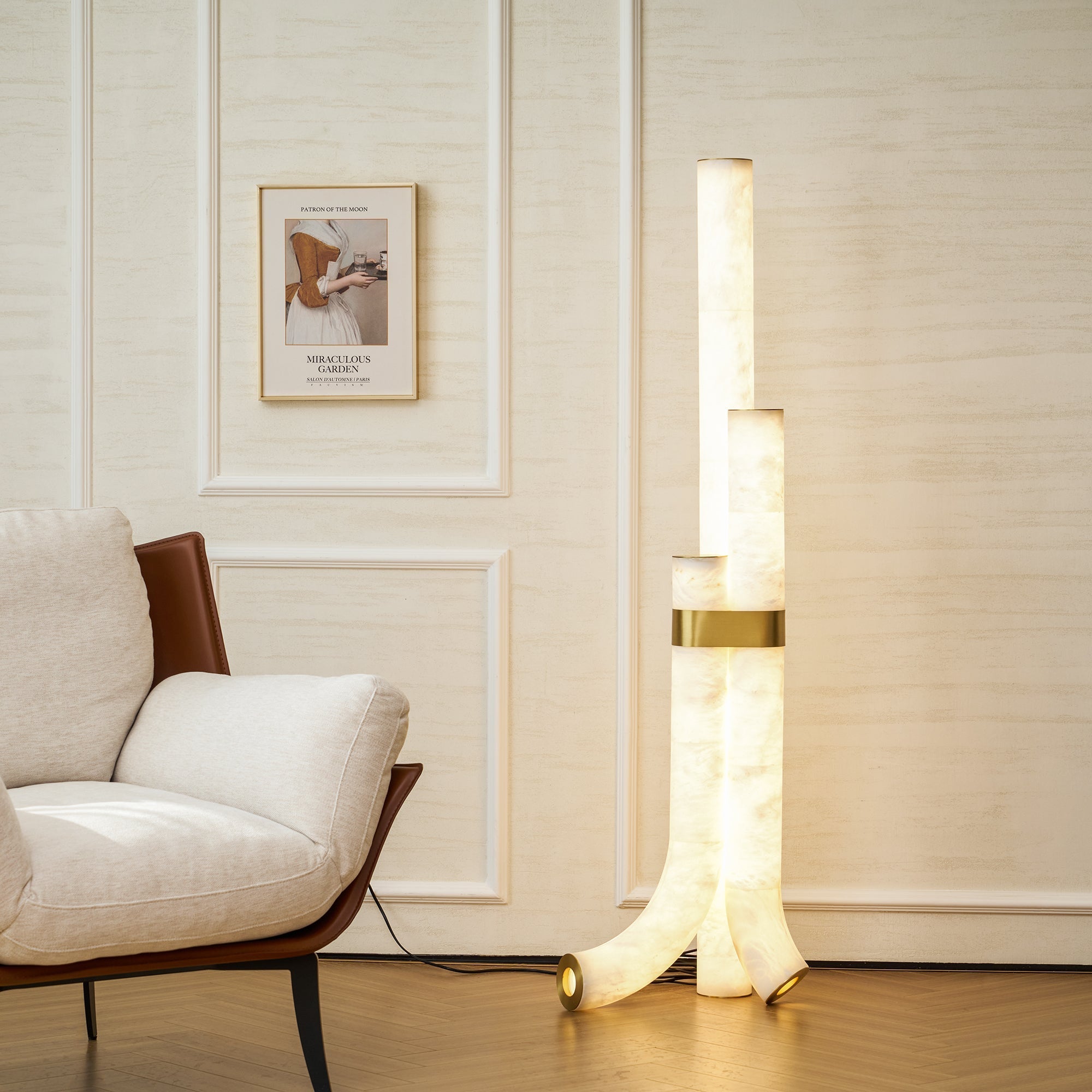 piped-alabaster-floor-lamp-anzaz-Warm Light-4