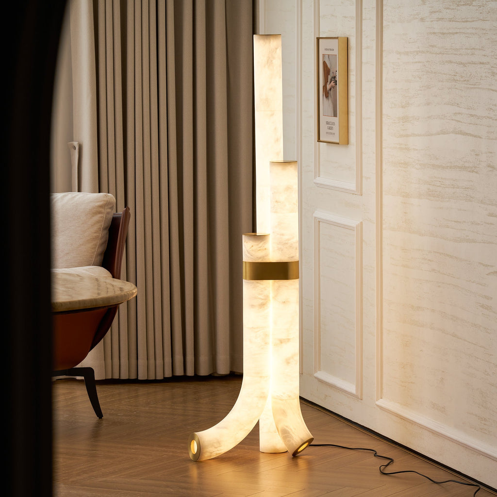 piped-alabaster-floor-lamp-anzaz-Warm Light-3