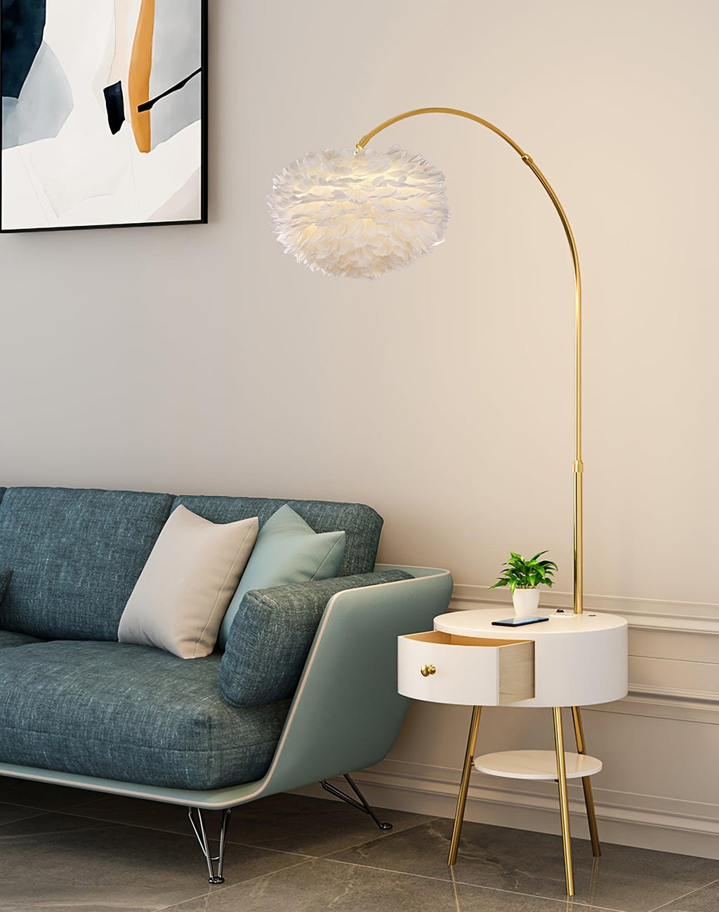 feather-drawer-floor-lamp-anzaz-White+Gold-3