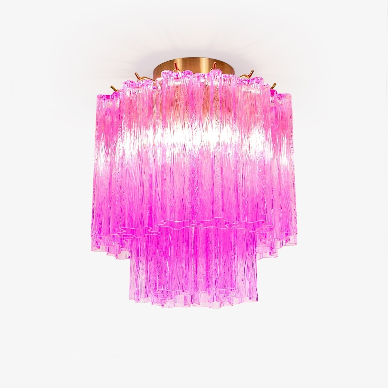fiora-pink-glass-ceiling-lamp-anzaz-Purple & Gold-1