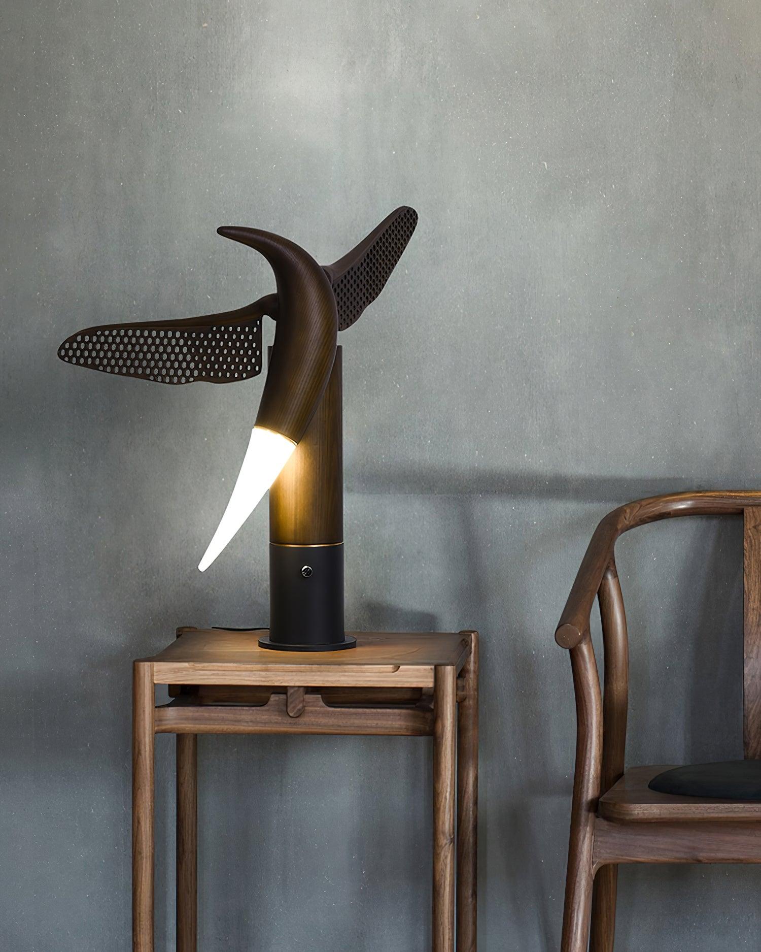 fire-dancer-table-lamp-anzaz-Wood color & Cool Light-8