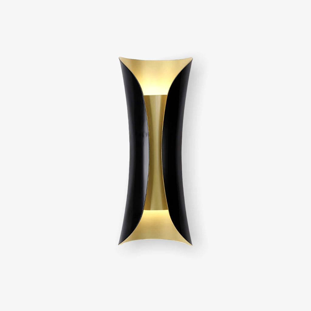flame-art-wall-sconce-anzaz-Gold & Black-1