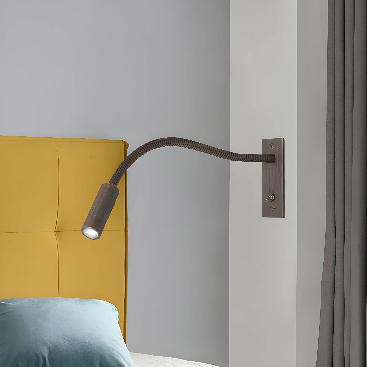 flexible-gooseneck-wall-lamp-anzaz-Black (Non-rustproof hose)-2