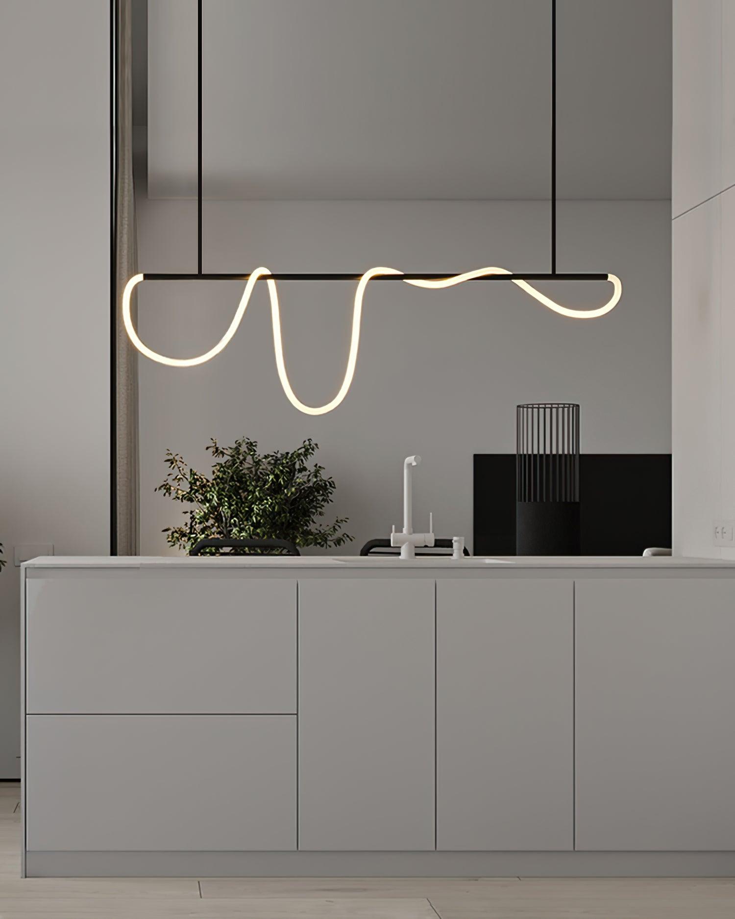 flexible-linear-curve-chandelier-anzaz-Black & White-11