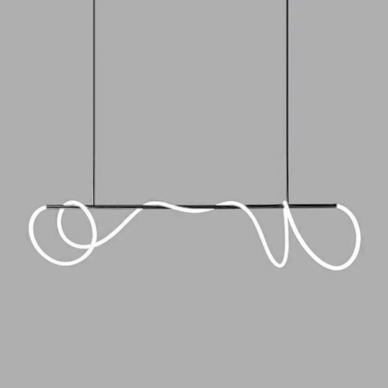 flexible-linear-curve-chandelier-anzaz-Black & White-16