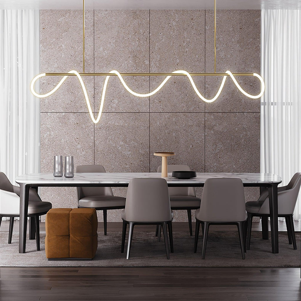 flexible-linear-curve-chandelier-anzaz-Black & White-3