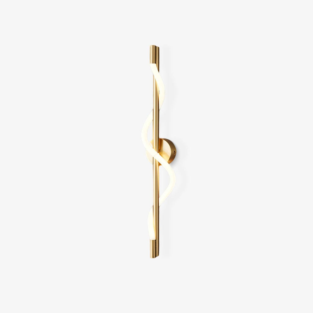 flexible-linear-curve-wall-lamp-anzaz-Brass & White-1