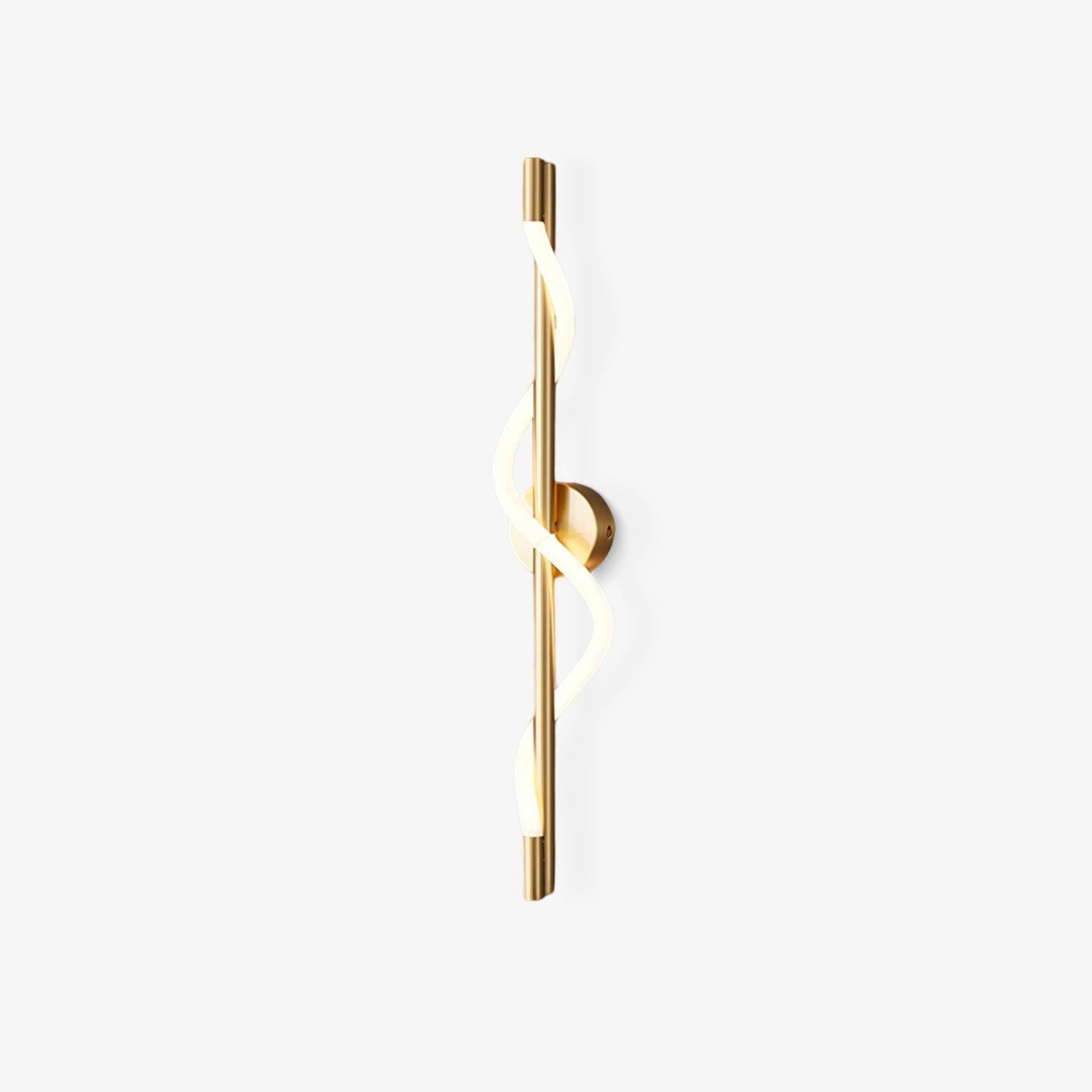 flexible-linear-curve-wall-lamp-anzaz-Brass & White-1