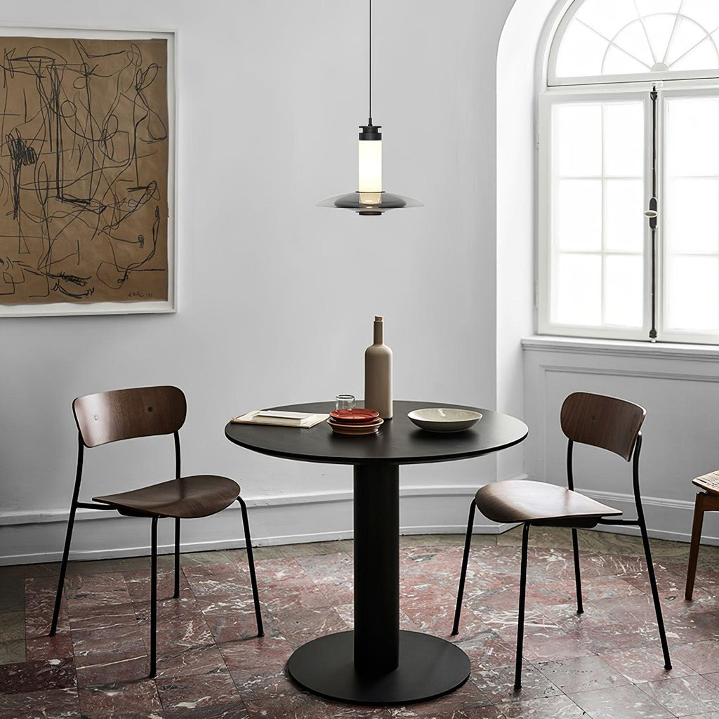 float-glass-pendant-lamp-anzaz-Smoke grey & Black-4