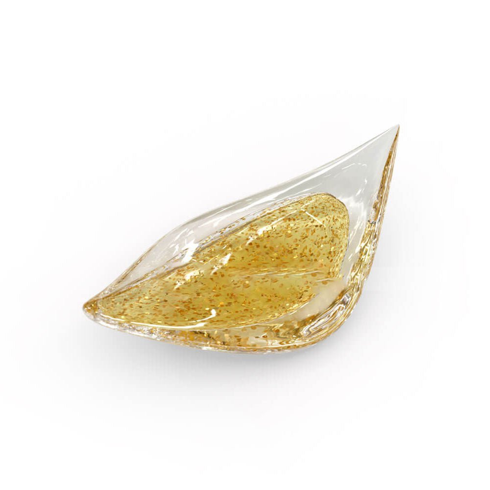 floating-leaves-chandelier-anzaz-Gold & Clear-5