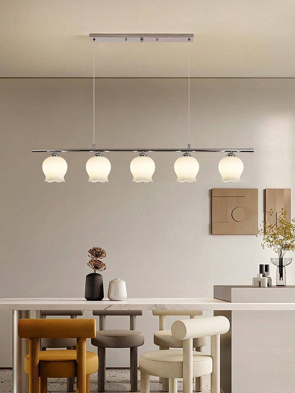 floral-glass-modern-pendant-lamp-anzaz-Chrome-2