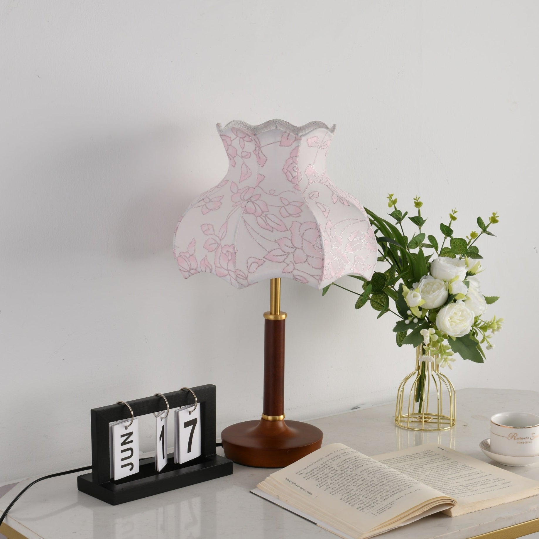 florence-blossom-table-lamp-anzaz-Walnut Wood & Gold-5