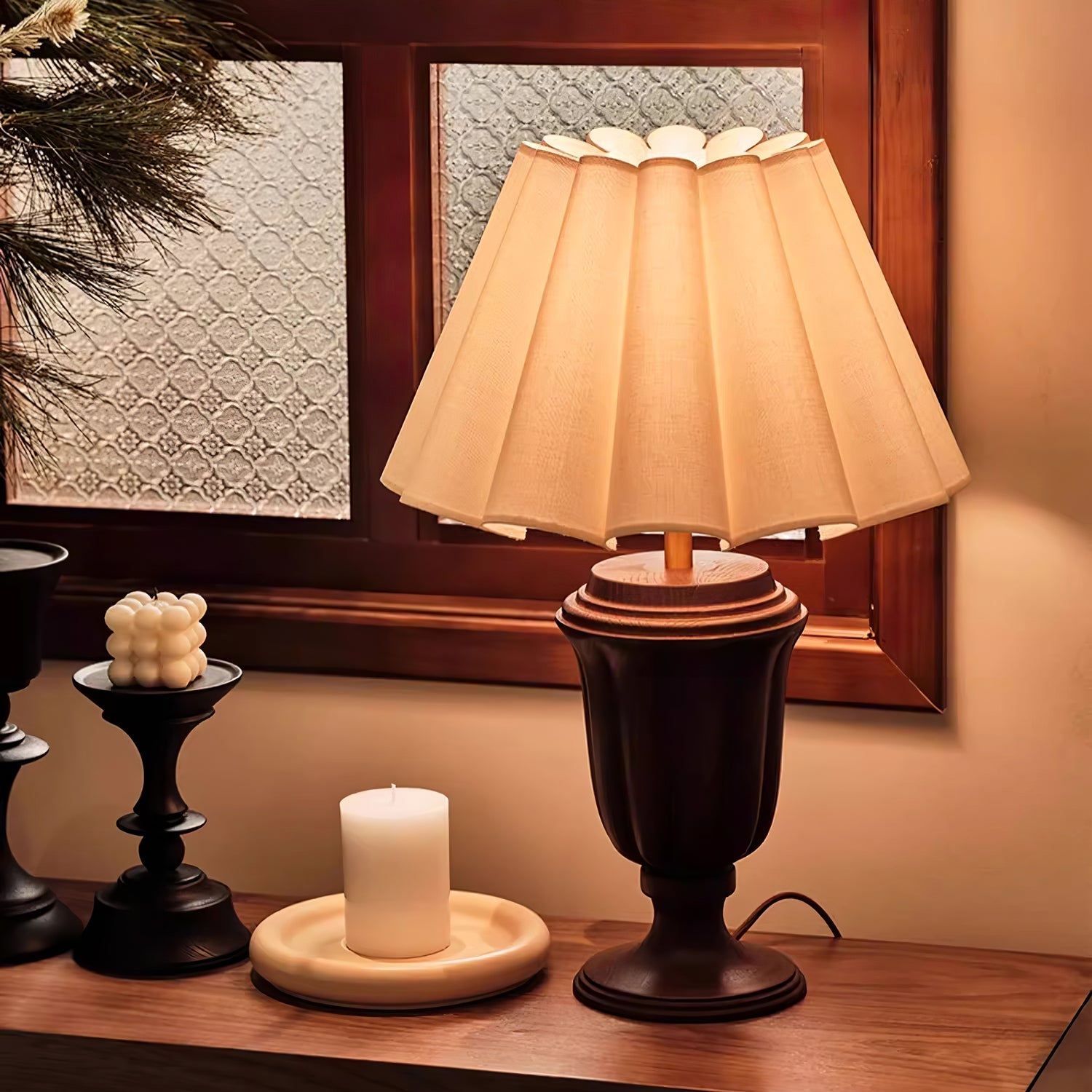 florence-tulip-table-lamp-anzaz-Walnut Color-3