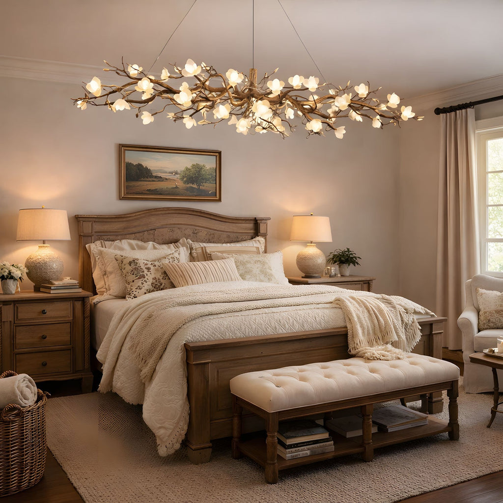 flower-bloom-branch-brass-chandelier-anzaz-Brass & White-5