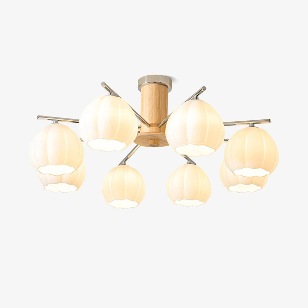 flower-buds-ceiling-lamp-anzaz-Chrome & White glass-1