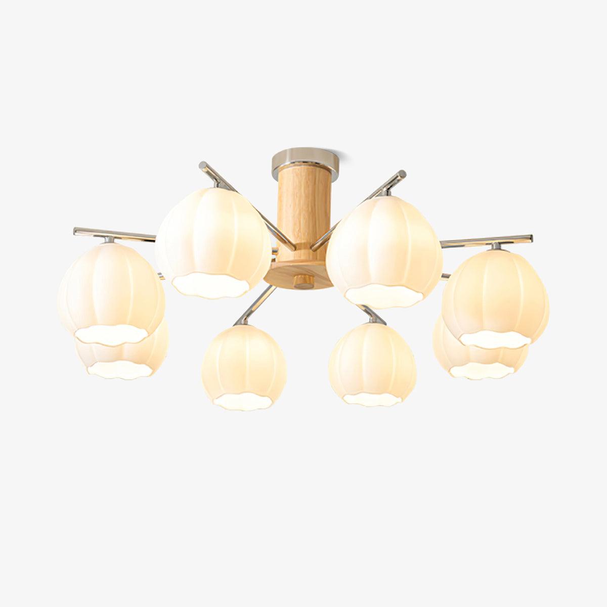 flower-buds-ceiling-lamp-anzaz-Chrome & White glass-1